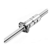 مهره بال اسکرو دوبل مدل DFU5010-4 قطر 50 میلیمتر و گام 10 میلیمتر ساخت چین